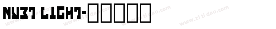 Nyet Light字体转换